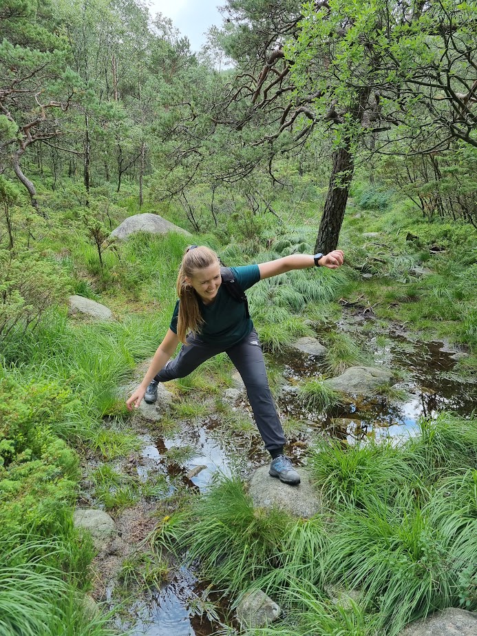 Camilla i naturen